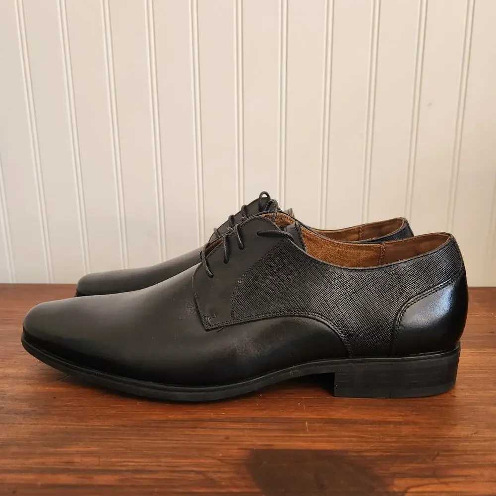 Florsheim Men's Size 11.5M Dark Brown Leather Dress‎ Shoes New